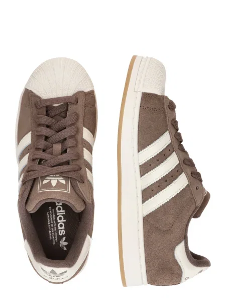 Sneakers adidas Superstar II W Earth Strata/ Off White/ Off White EUR 36 alb