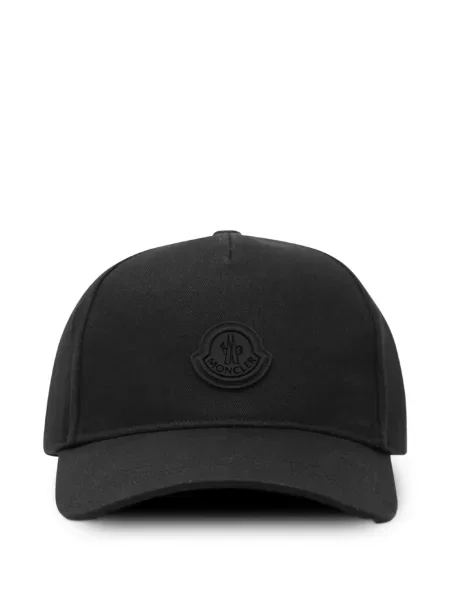Șapcă Moncler cu autograf negru