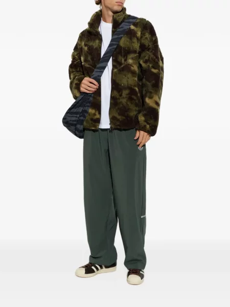 Pantaloni Adidas alergare verde