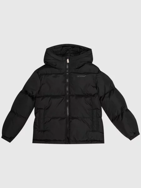 Детская куртка Off-white черная