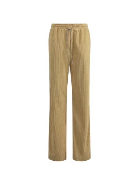 Pantaloni Gaëlle Paris de catifea cord alergare