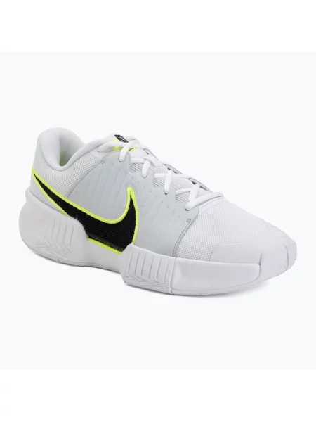 Încălțăminte de tenis pentru bărbați Nike GP Challenge Pro white/pure platinum/volt/black alb