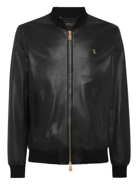 Кожено яке Billionaire черно