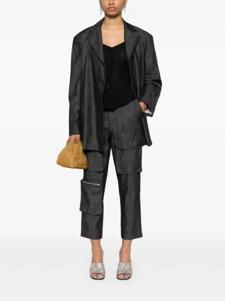 Pantaloni The M negru