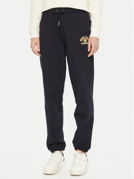 Guess Jeans Pantaloni trening negru