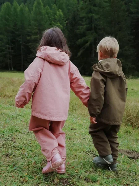 Konges Sløjd Detská bunda AWARD SHELL JACKET FLEXI SIZE GRS ružová