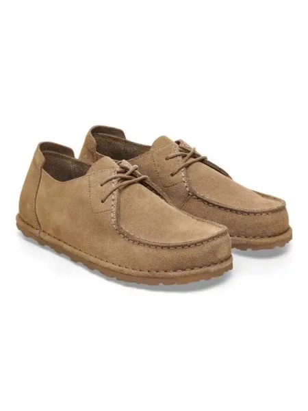 Półbuty Birkenstock zamszowe beżowe