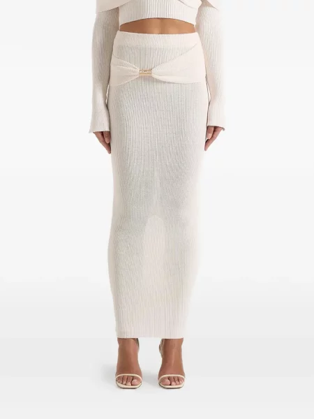 Maxi fusta maxi Manière De Voir drapată