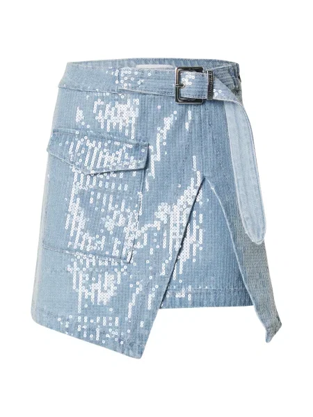 Hoermanseder Fustă Sequin' albastru