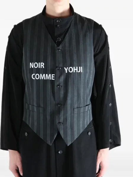 Vestă Yohji Yamamoto negru