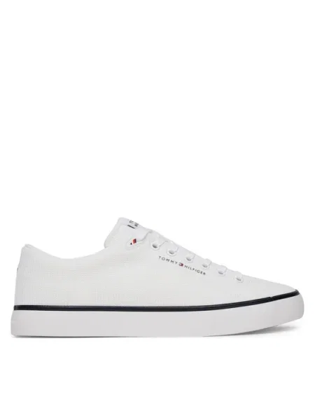 Мрежести кецове Tommy Hilfiger бежово