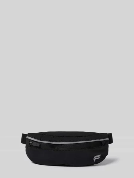 Saszetka z nadrukiem z logo Fabletics czarna