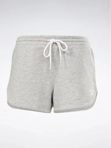Reebok Sportovní kraťasy Reebok Identity French Terry Shorts šedá