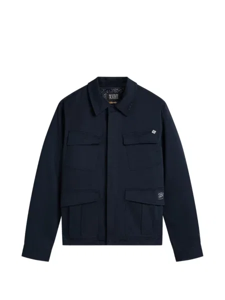 Geacă Scotch & Soda albastru