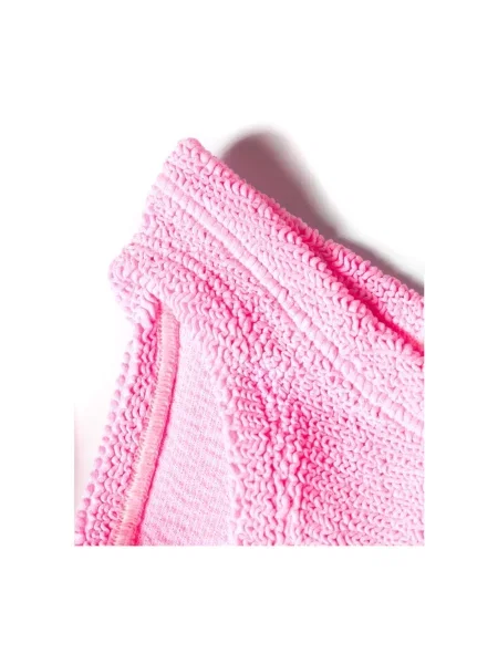 Bikini Hunza G z kokardką garniturowy czarny