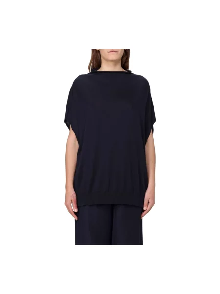 Sweter z golfem Fabiana Filippi niebieski