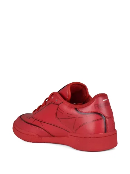 Sneakerși Maison Margiela cu imagine roșu