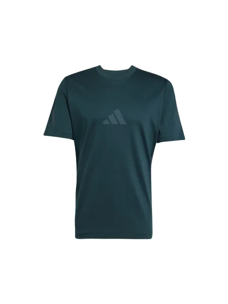 Scurt tricou Adidas cu mâneci scurte albastru