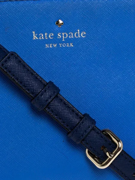 Geanta de piele Kate Spade din piele albastru
