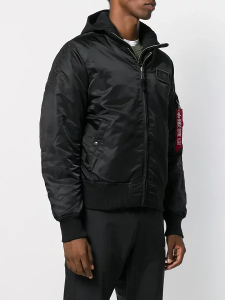 Bomber jakna Alpha Industries crna