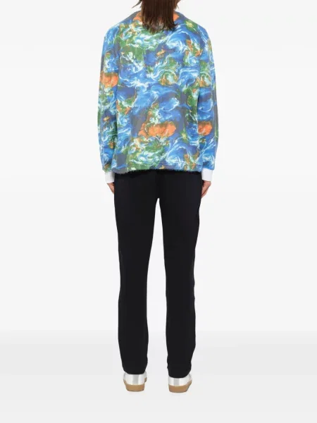 Hanorac Kenzo cu imagine albastru