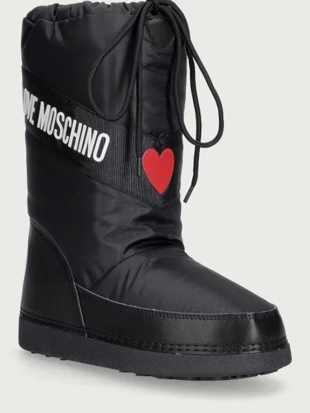 Love Moschino snehule dámske čierna
