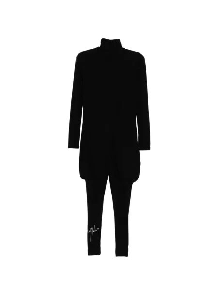 Гащеризон Yohji Yamamoto бродиран черно