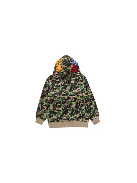 Bluza z kapturem A Bathing Ape® do biegania zielona