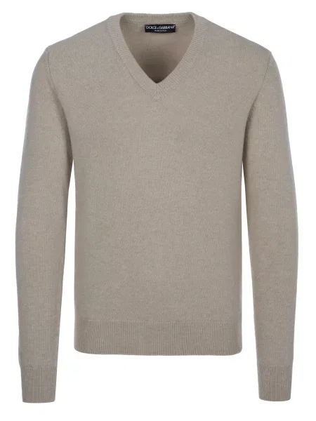 DOLCE & GABBANA Pulover Dolce & Gabbana Pullover' bež