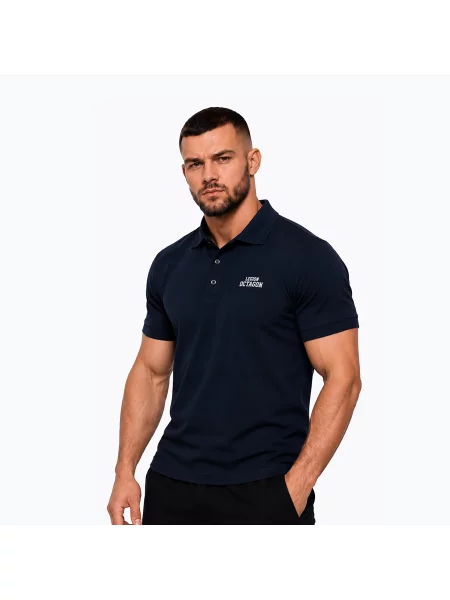 Koszulka polo Octagon Legion HFT Polo dark navy granatowa
