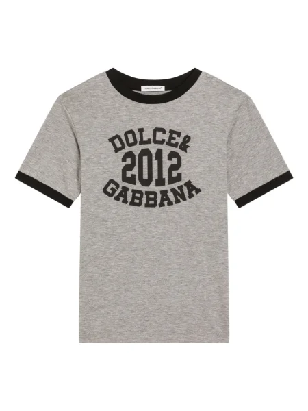 Koszulka dziecięca Dolce And Gabbana szara