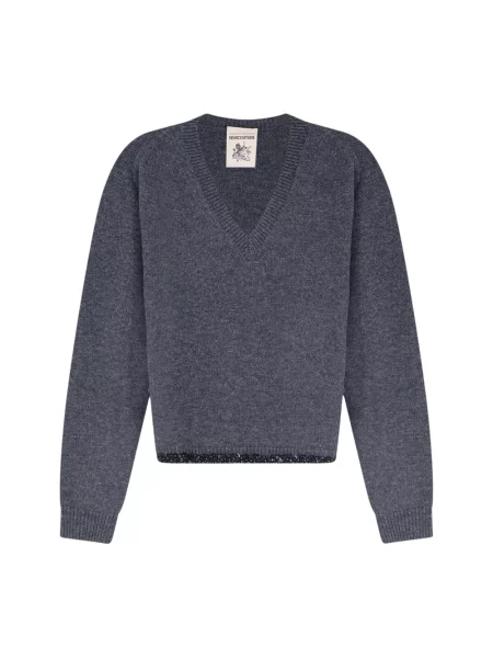Sweter Semicouture szary