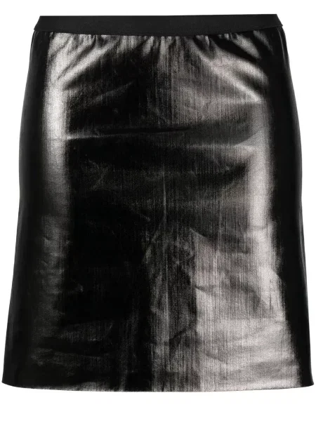 Fusta mini Rick Owens scurtă negru