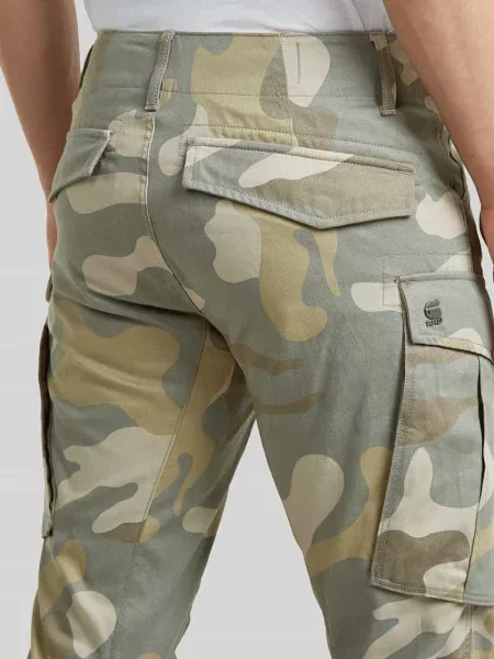 Spodnie cargo o kroju tapered z czystej bawełny G-star Raw