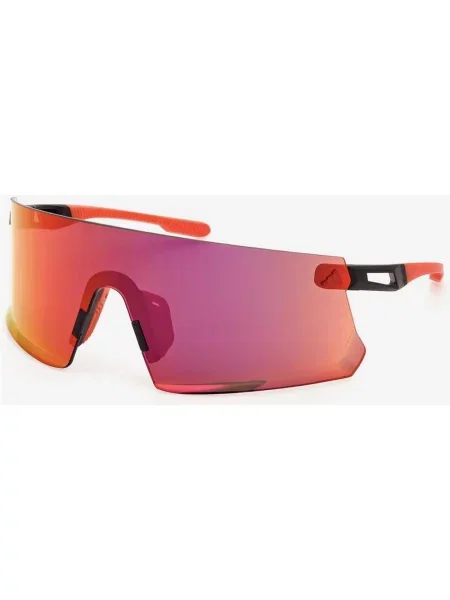 Okulary adidas Dunamis Sport czarno-czerwone soczewka lustrzana czerwona czarne