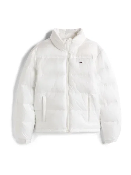 Tommy Jeans Geacă de iarnă alb