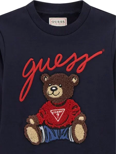 Bluza dziecięca Guess niebieska