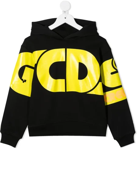 Bluza z kapturem dziecięca Gcds czarna