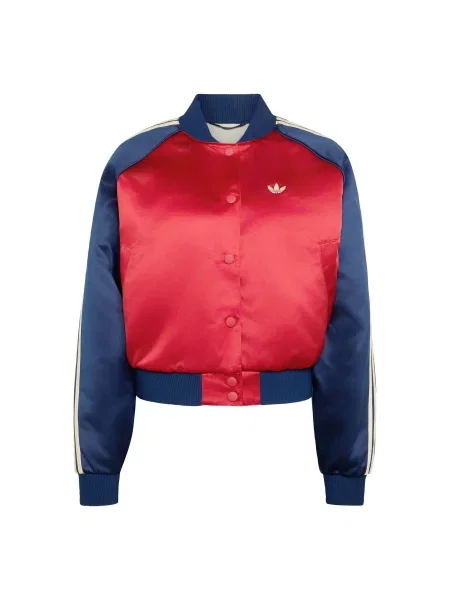 ADIDAS ORIGINALS Prijelazna jakna pijeska / morsko plava crvena