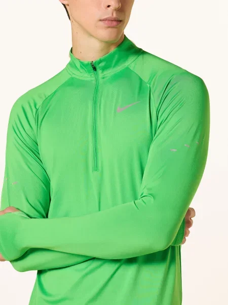 Nike Funkční Tričko Stride neonově zelená