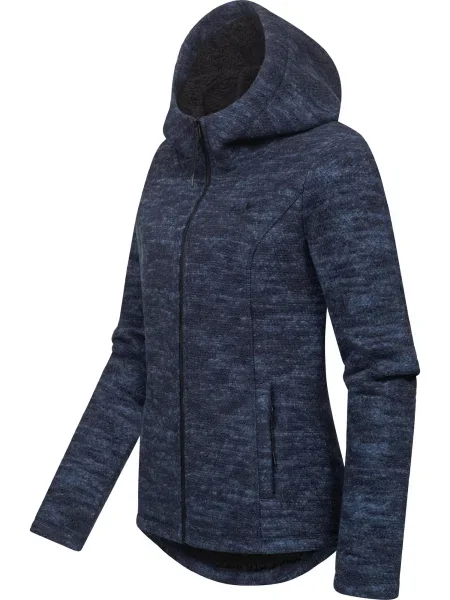 Ragwear Geacă tricotată Lyshka bleumarin