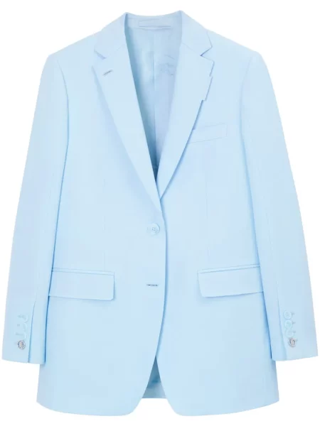 Sacou Burberry de lână albastru