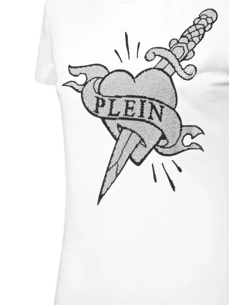 Marškinėliai Philipp Plein balta