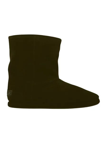 Lniane botki Balenciaga brązowe