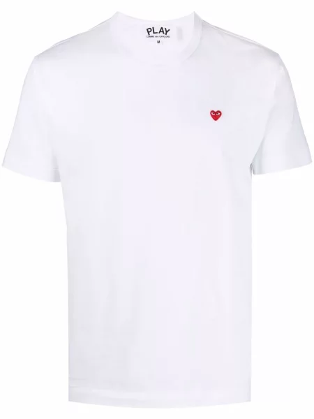 Koszulka Comme Des Garcons Play biała
