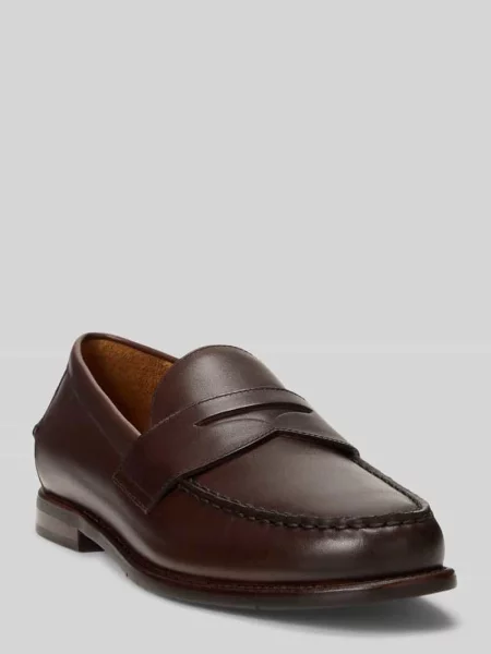 Loafersy z naturalnej skóry Polo Ralph Lauren