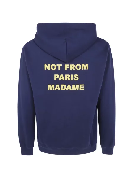 Hoodie Drôle De Monsieur μπλε