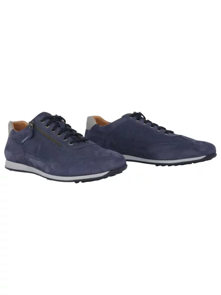 Sneakersy Mephisto zamszowe niebieskie