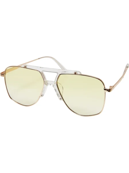 Urban Classics Ochelari de soare Saint Tropez auriu / transparent gri