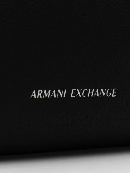 Кожаная сумка шоппер Armani Exchange